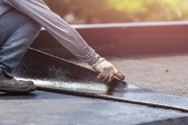Professional Waterproofing technician working in Duluth, GA